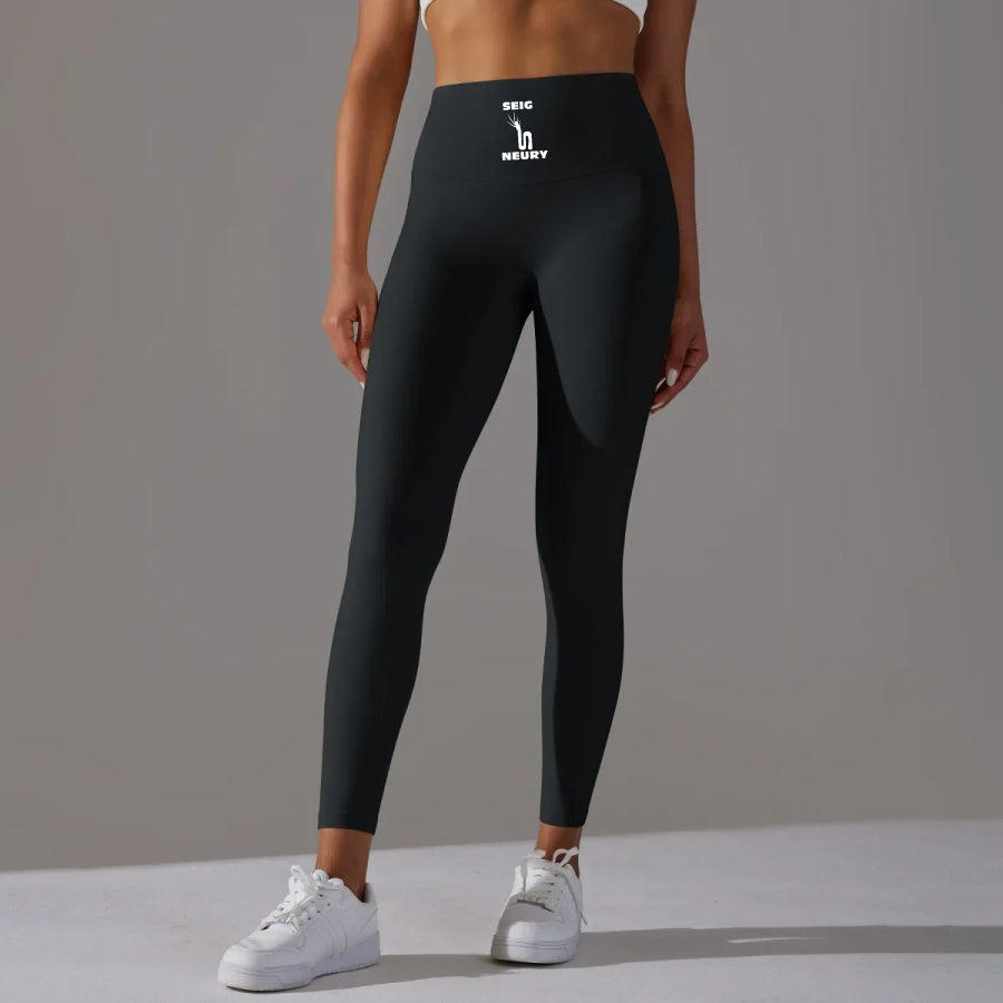 Pantalon de Yoga Femme 9/10 Taille Haute – Double Face, Respirant, Skin Fit | Confort Seconde Peau | SEIGNEURY 2025