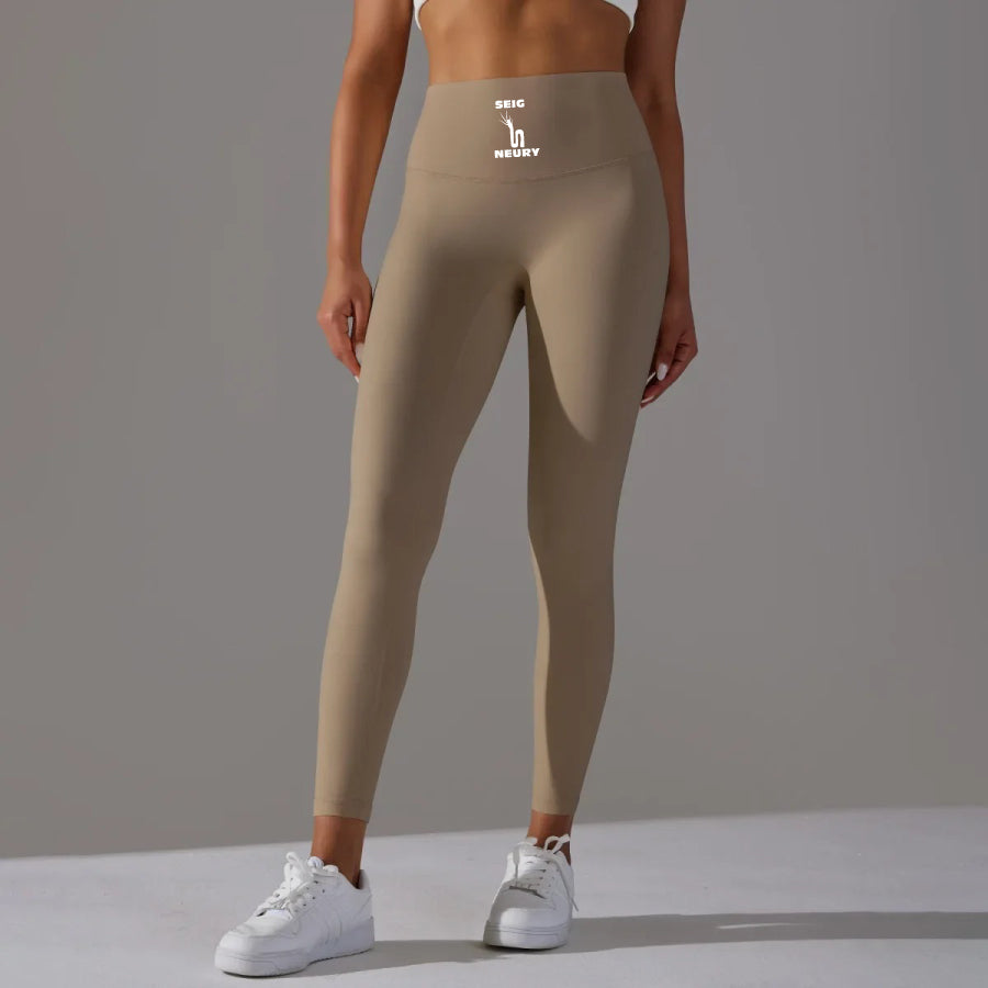 Pantalon de Yoga Femme 9/10 Taille Haute – Double Face, Respirant, Skin Fit | Confort Seconde Peau | SEIGNEURY 2025