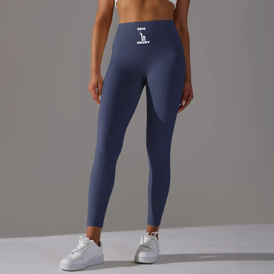 Pantalon de Yoga Femme 9/10 Taille Haute – Double Face, Respirant, Skin Fit | Confort Seconde Peau | SEIGNEURY 2025