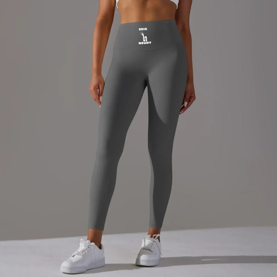Pantalon de Yoga Femme 9/10 Taille Haute – Double Face, Respirant, Skin Fit | Confort Seconde Peau | SEIGNEURY 2025