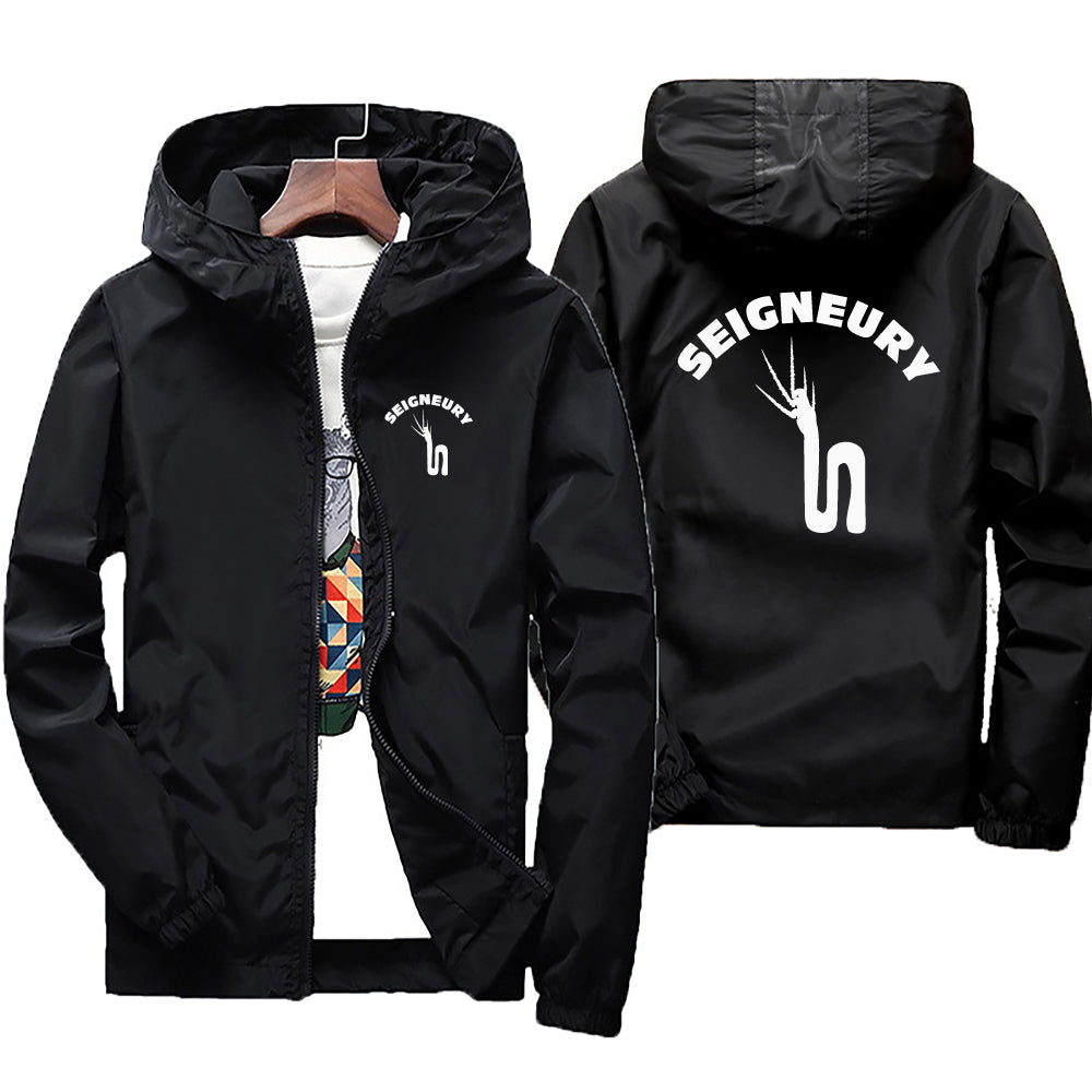 Veste coupe-vent seigneury design automne hiver printemps été tiens chaud