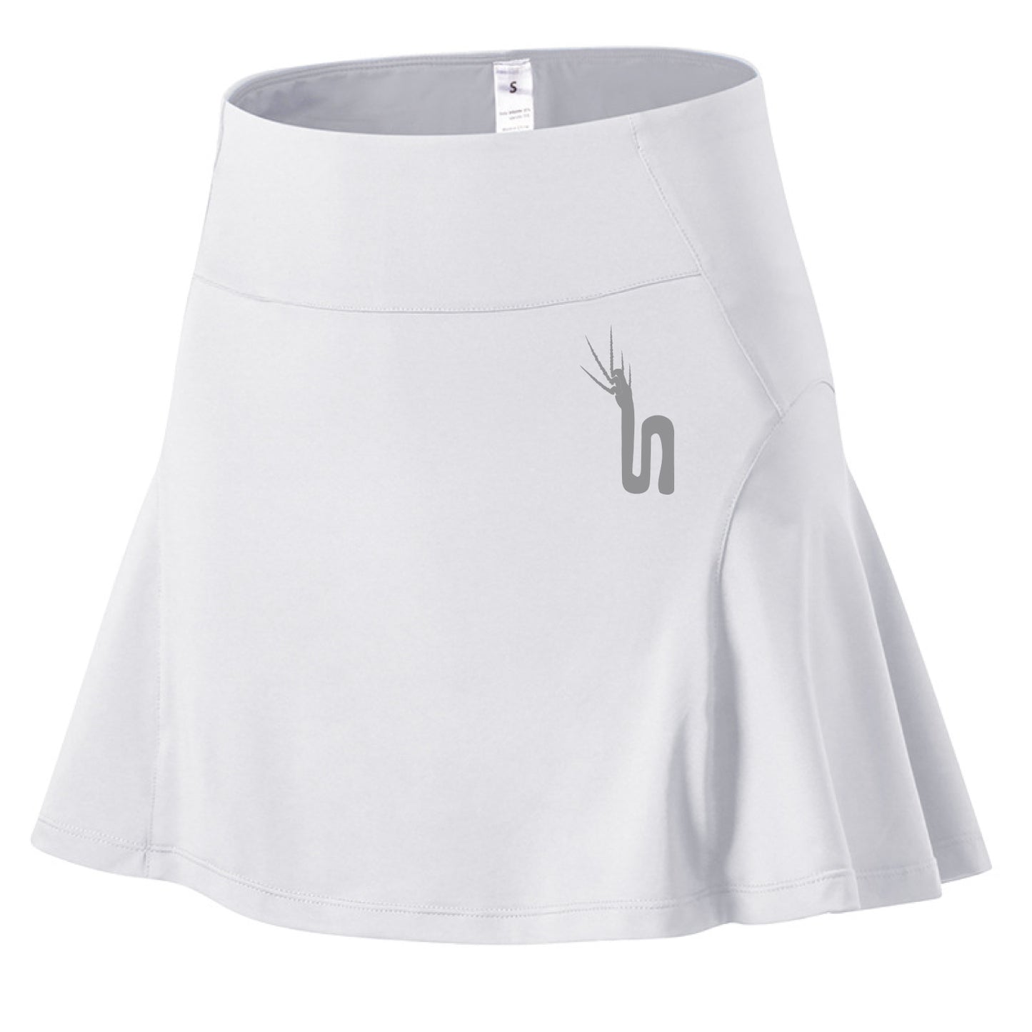 Jupe de Tennis et de Badminton pour femmes, couleur unie séchage rapide, taille haute