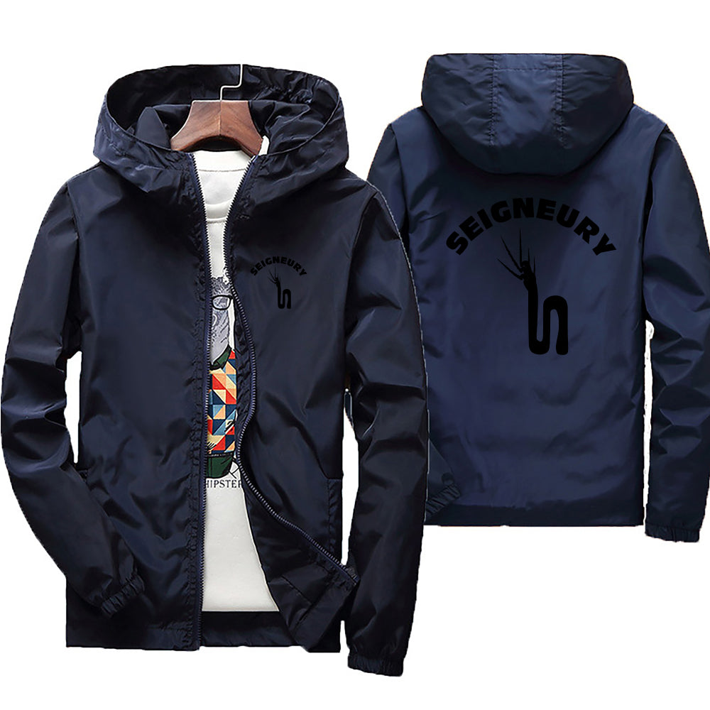 Veste coupe-vent seigneury design automne hiver printemps été tiens chaud