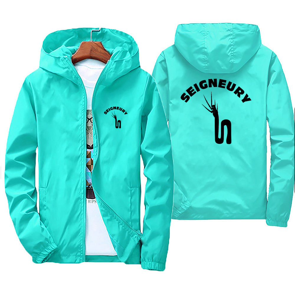 Veste coupe-vent seigneury design automne hiver printemps été tiens chaud
