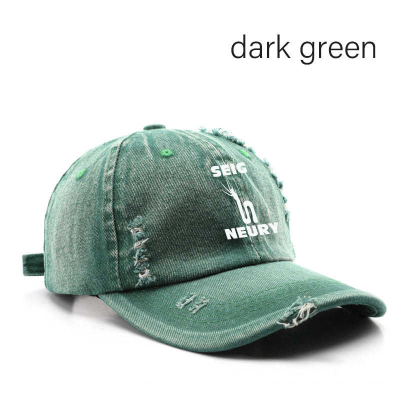 Casquette de baseball unisexe Design cowboy rétro de marque SEIGNEURY printemps été