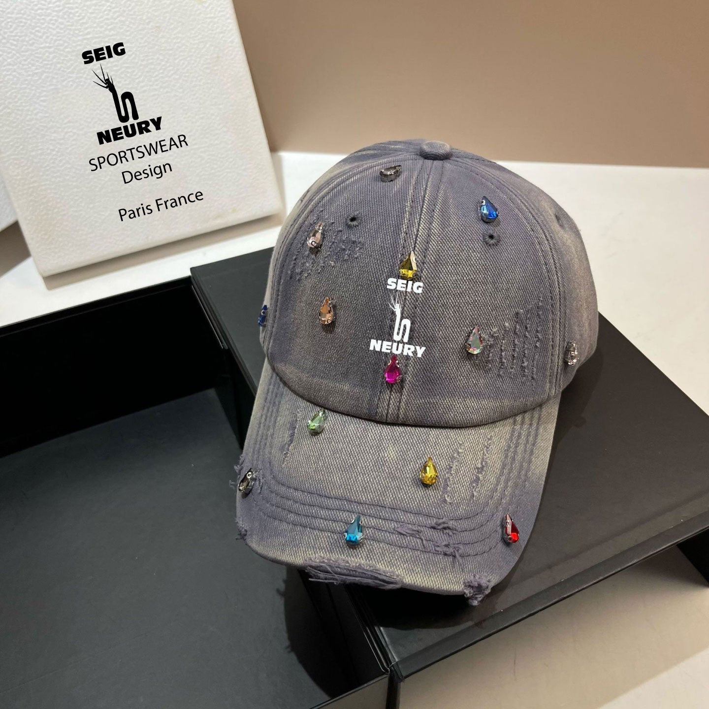 Casquette de Baseball Coréenne de Luxe SEIGNEURY – Élégance Tendance 2025
