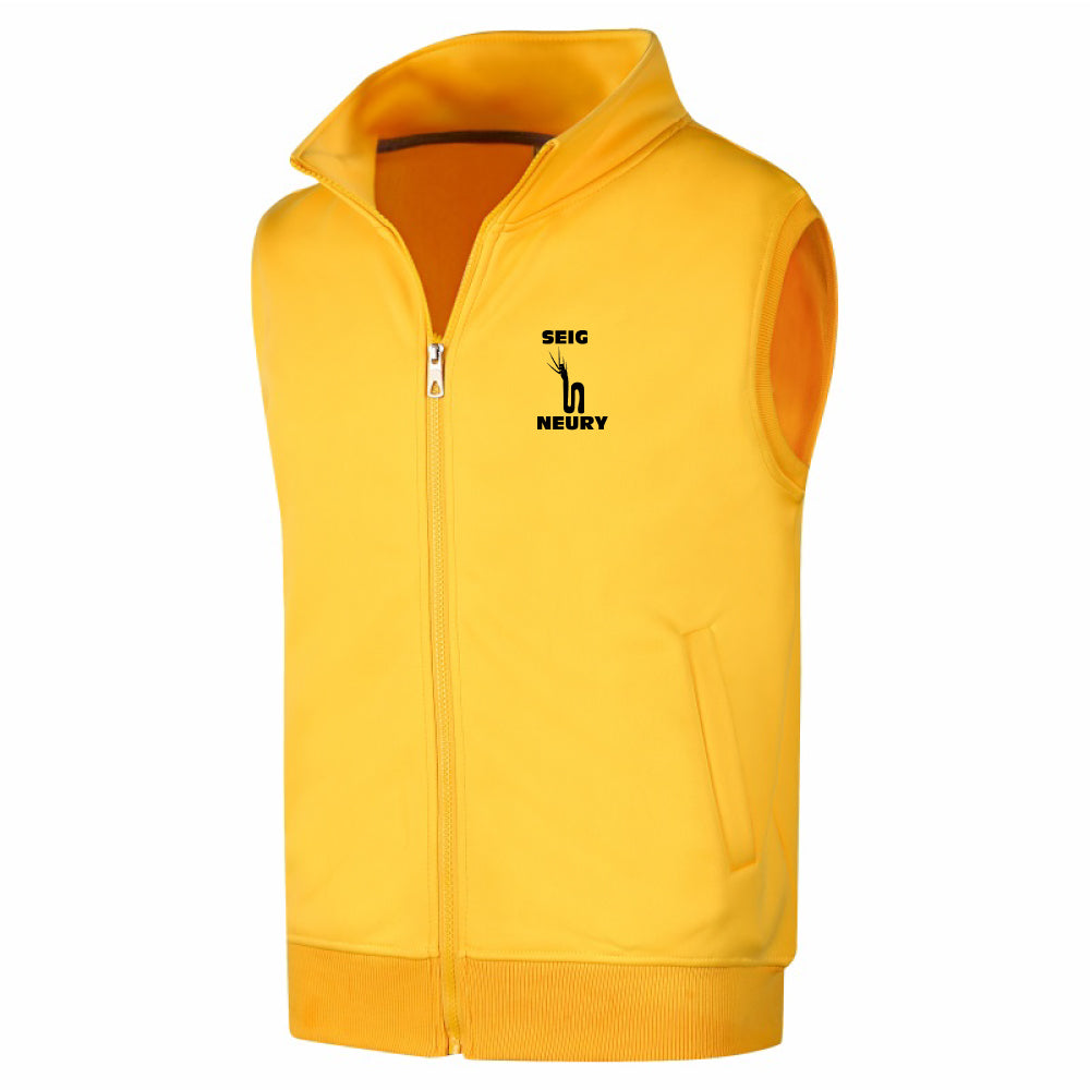 Le gilet sport ÉLITE : alliance parfaite entre confort thermique et élégance athlétique. Parfait