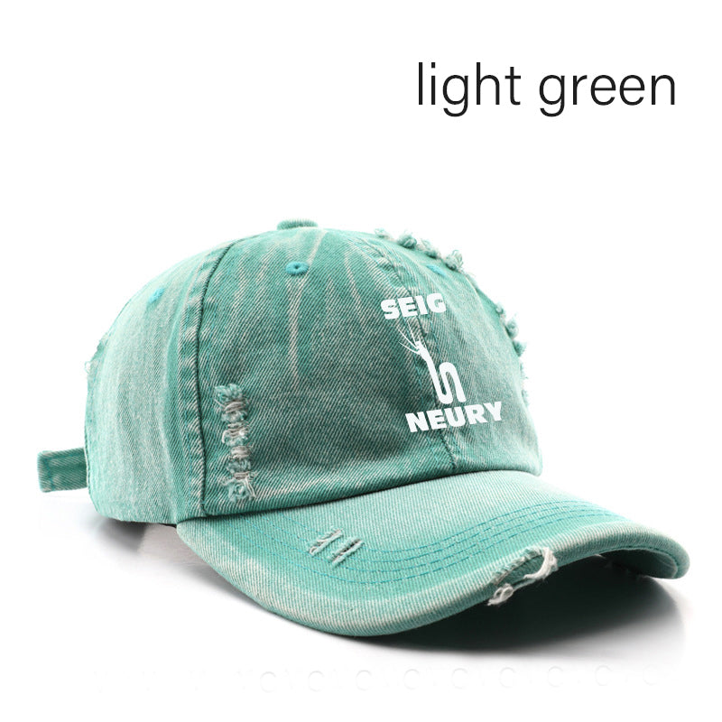 Casquette de baseball unisexe Design cowboy rétro de marque SEIGNEURY printemps été