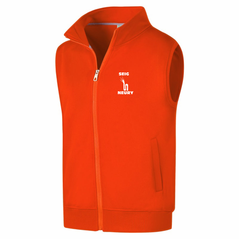 Le gilet sport ÉLITE : alliance parfaite entre confort thermique et élégance athlétique. Parfait