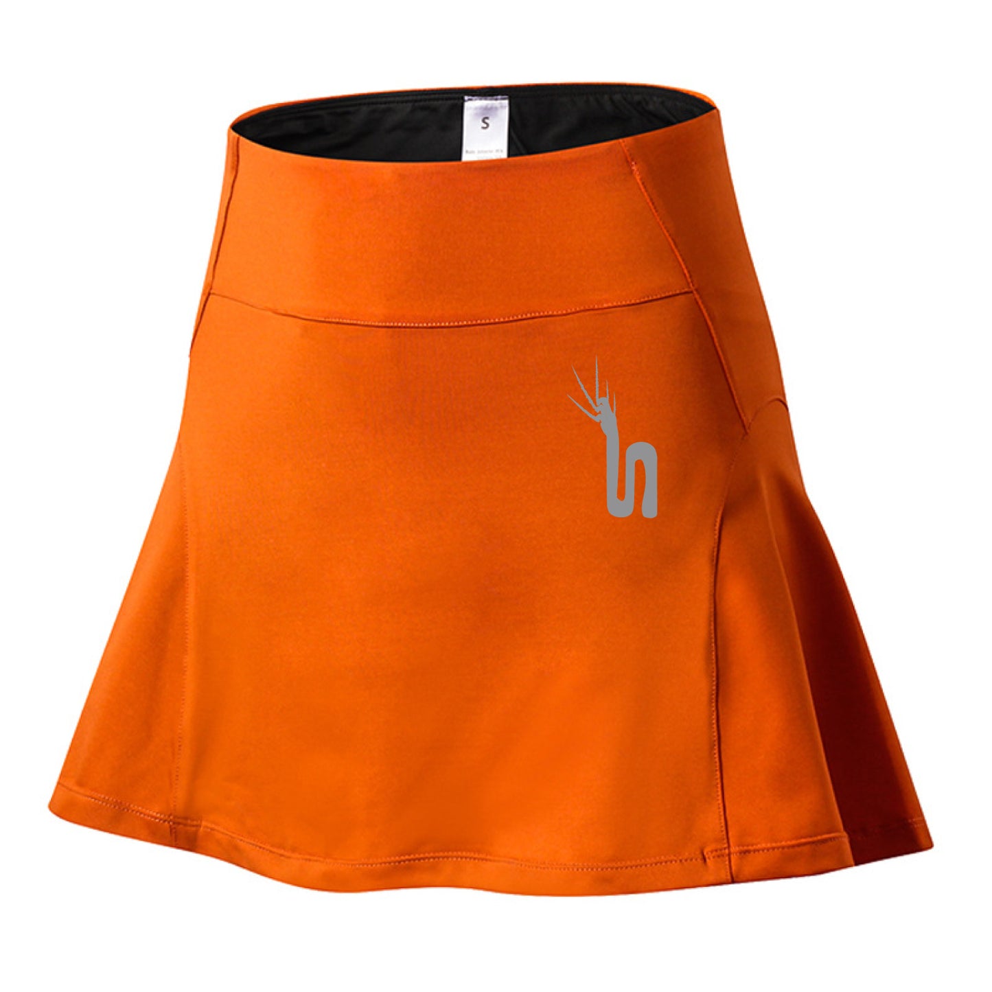 Jupe de Tennis et de Badminton pour femmes, couleur unie séchage rapide, taille haute