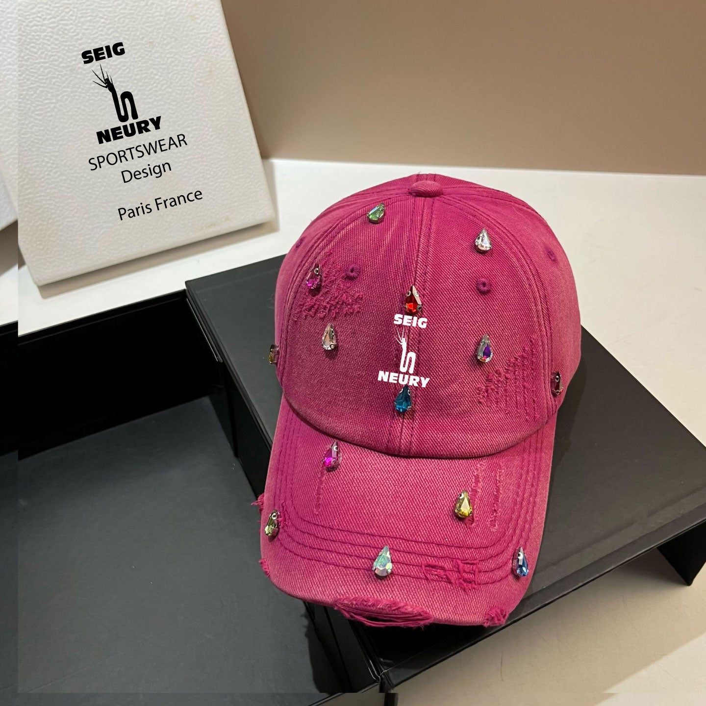 Casquette de Baseball Coréenne de Luxe SEIGNEURY – Élégance Tendance 2025