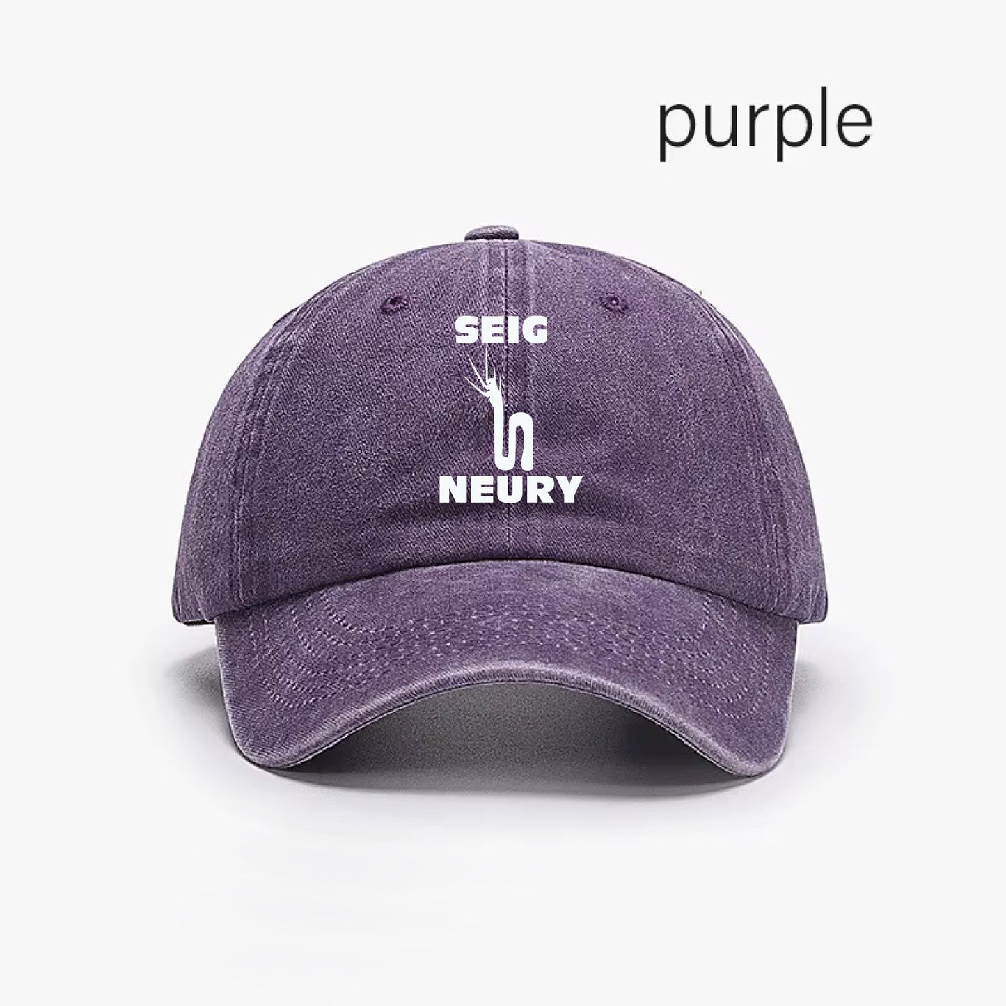 Casquette de Baseball Rétro SEIGNEURY SPORT pour Homme et Femme 4 saisons
