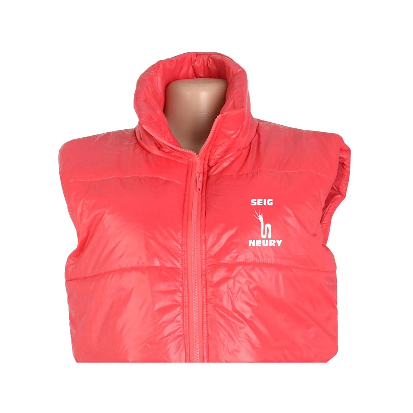 Veste Sans Manches Femme – Gilet Court à Col Rabattu, Chaud et Élégant | SEIGNEURY Automne-Hiver
