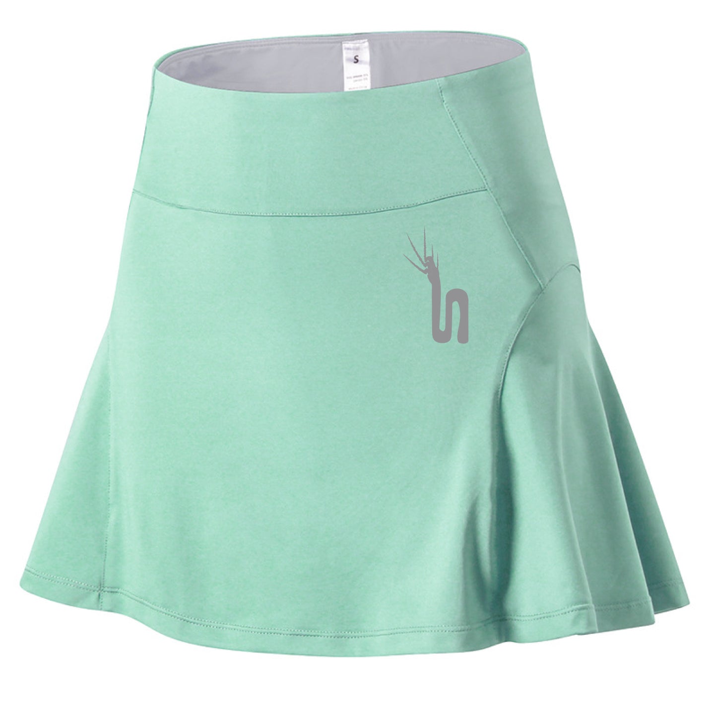 Jupe de Tennis et de Badminton pour femmes, couleur unie séchage rapide, taille haute
