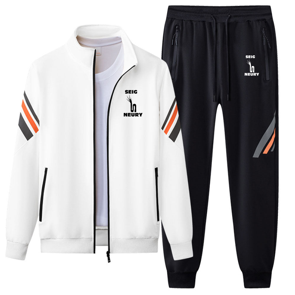 Jogging SEIGNEURY Cardigan 2025 – Ensemble Veste Zippée & Pantalon Premium
