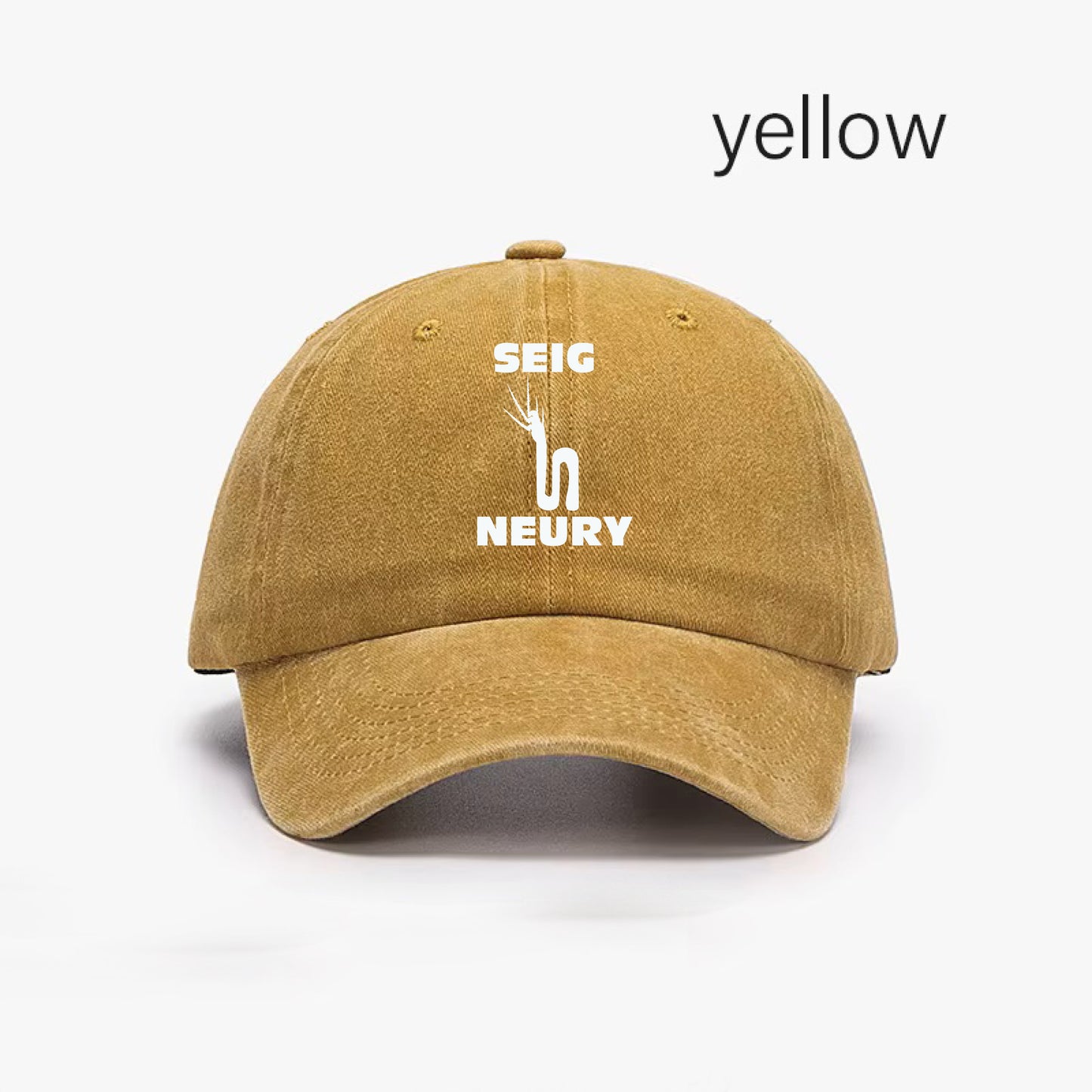 Casquette de Baseball Rétro SEIGNEURY SPORT pour Homme et Femme 4 saisons