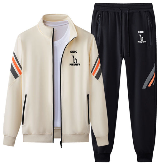 Jogging SEIGNEURY Cardigan 2025 – Ensemble Veste Zippée & Pantalon Premium