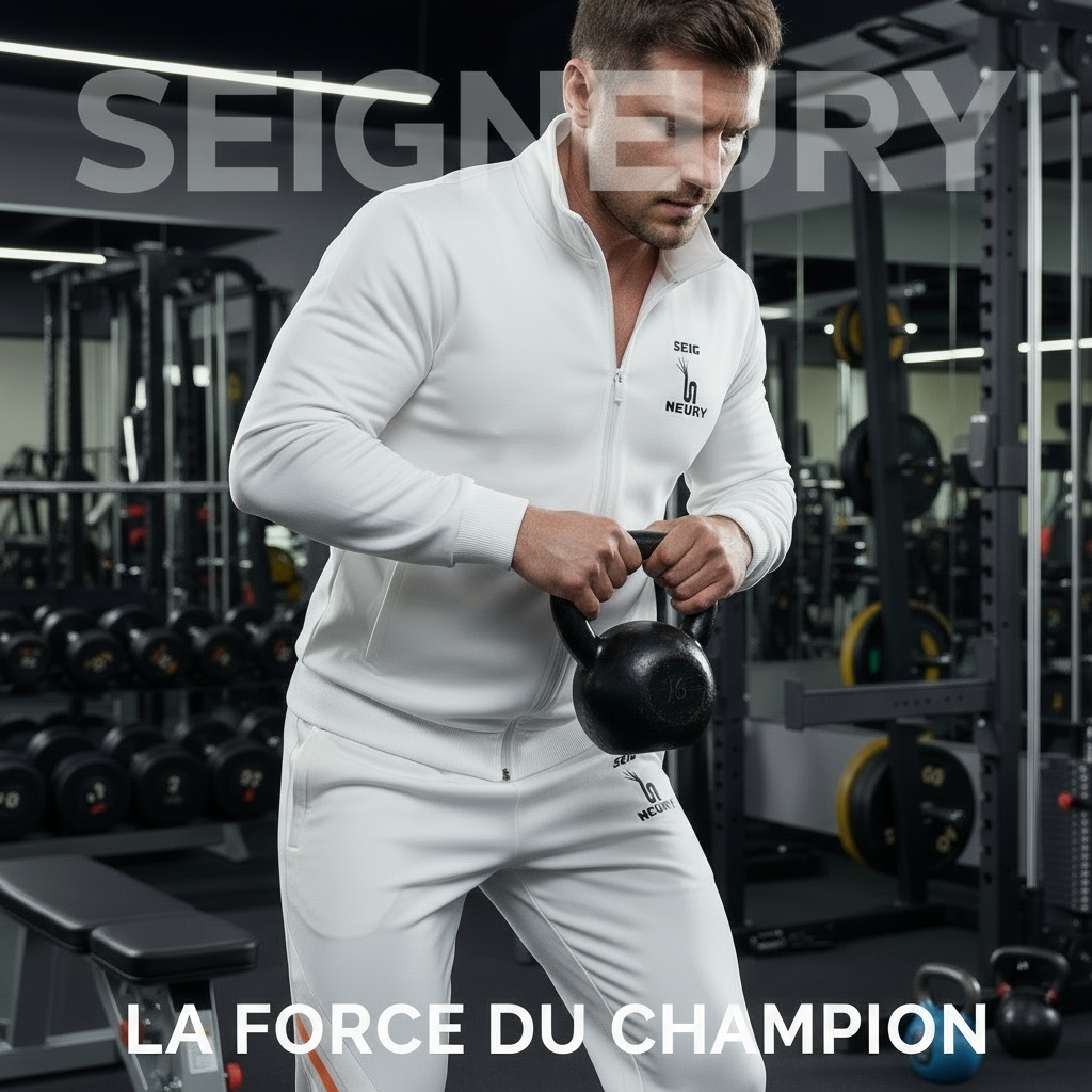 Athlète SEIGNEURY blanc - La force du champion