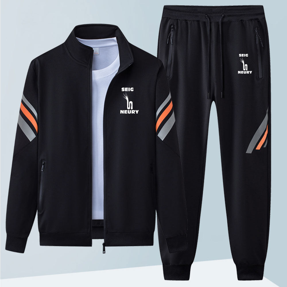 Jogging SEIGNEURY Cardigan 2025 – Ensemble Veste Zippée & Pantalon Premium