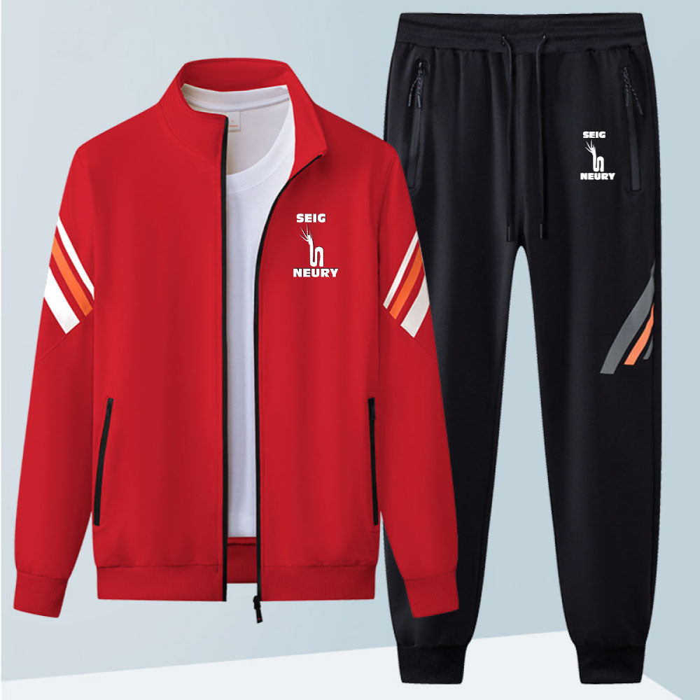 Jogging SEIGNEURY Cardigan 2025 – Ensemble Veste Zippée & Pantalon Premium
