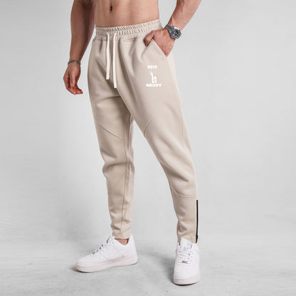 Leggings SEIGNEURY – Sport Ajusté Homme, Épais & Thermique, Zippé Cheville