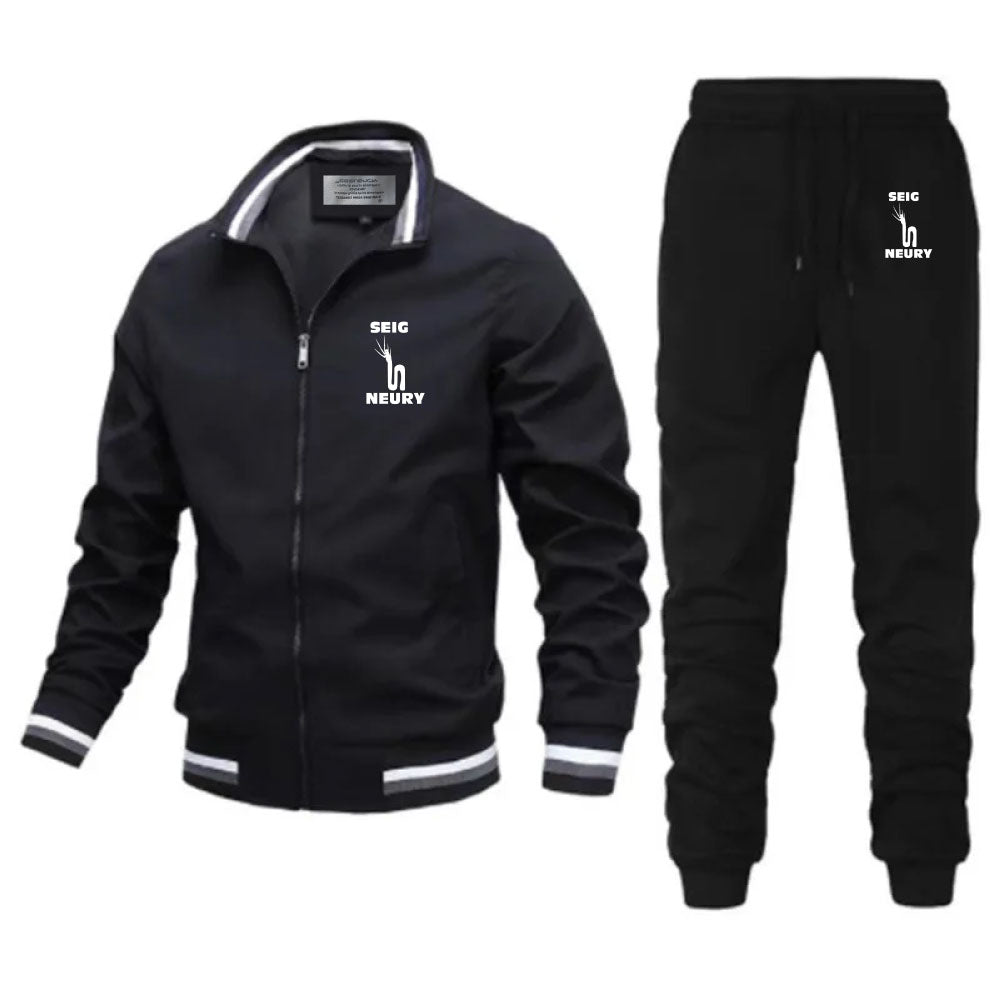 Jogging SEIGNEURY Aviateur 2025 – Veste Légère Zippée & Pantalon Sport Premium