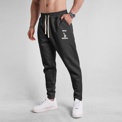 Leggings SEIGNEURY – Sport Ajusté Homme, Épais & Thermique, Zippé Cheville