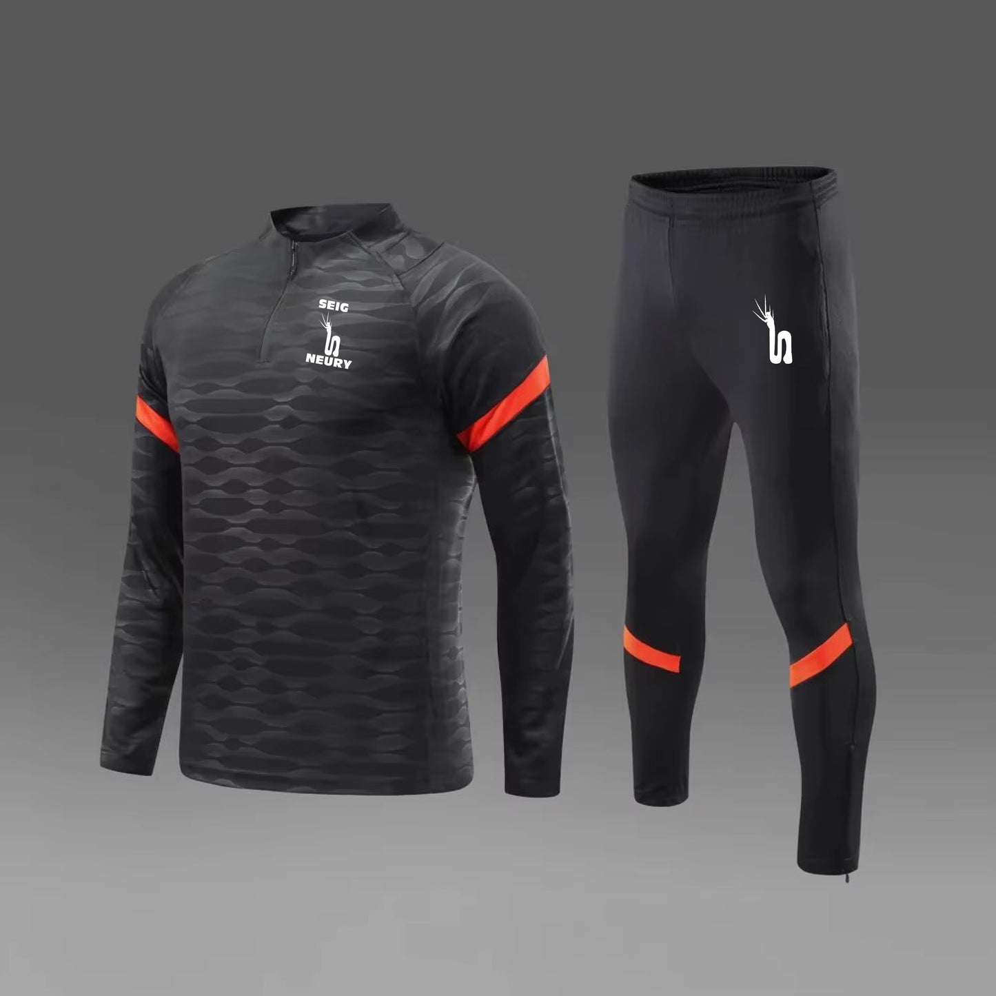Combinaison d’Entraînement Football SEIGNEURY– Ensemble Sport Zippé – Polyester nouveauté 2026