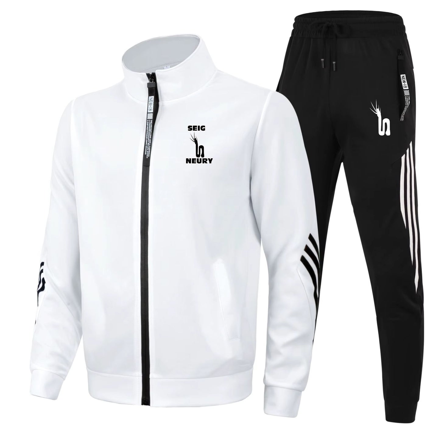 Combinaison Jogging Unisexe SEIGNEURY Zippée sans Capuche