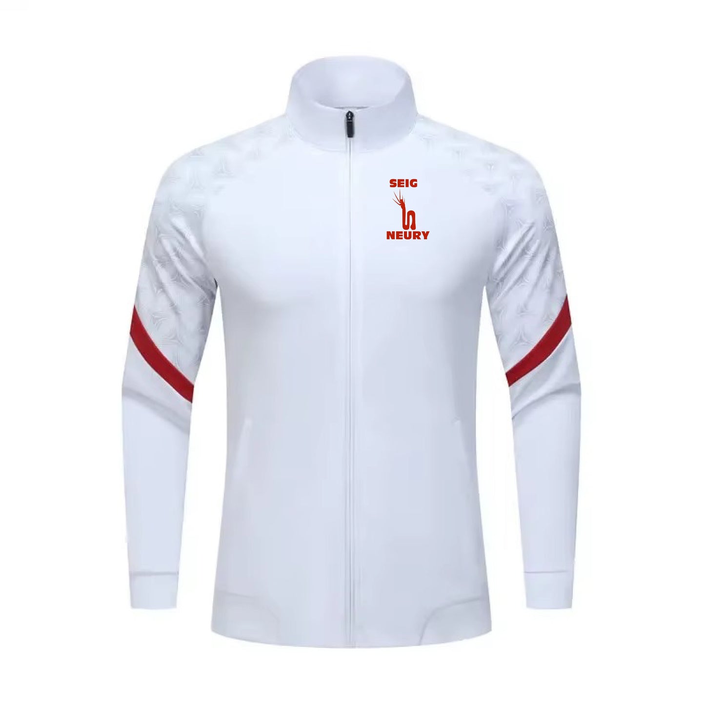 Veste de Sport SEIGNEURY Zippée Polyester – Entraînement & Running