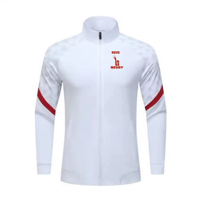Veste de Sport SEIGNEURY Zippée Polyester – Entraînement & Running
