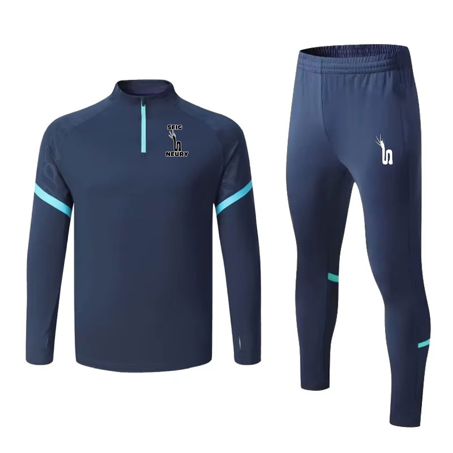 Combinaison Jogging SEIGNEURY – Ensemble Polyester Technique – Haut + Pantalon