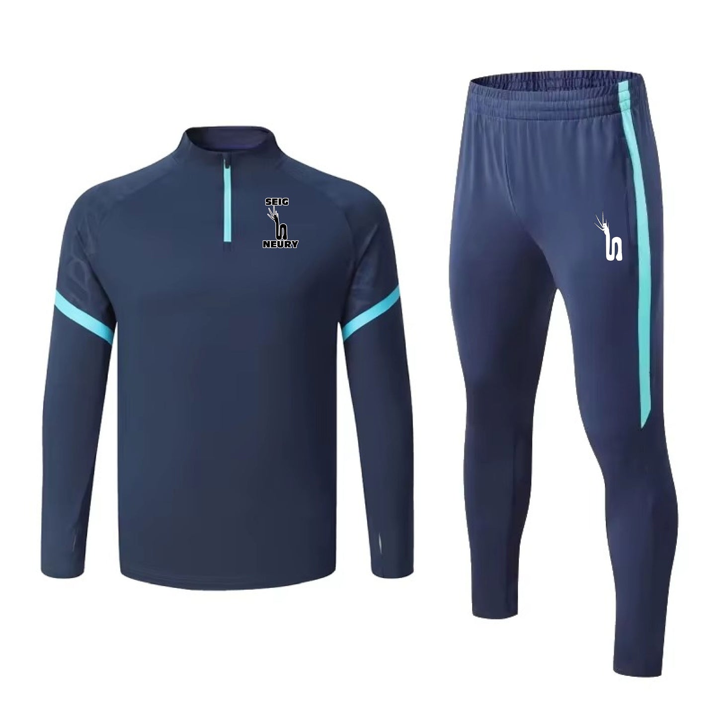Combinaison Jogging SEIGNEURY – Ensemble Polyester Technique – Haut + Pantalon