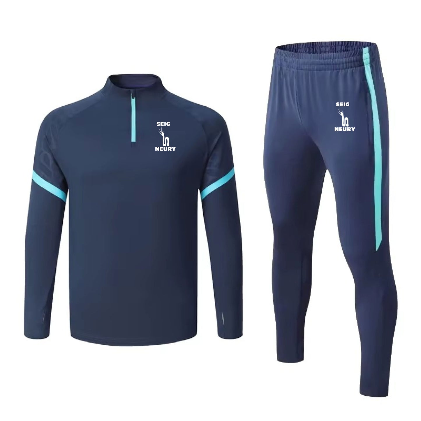 Combinaison Jogging SEIGNEURY – Ensemble Polyester Technique – Haut + Pantalon