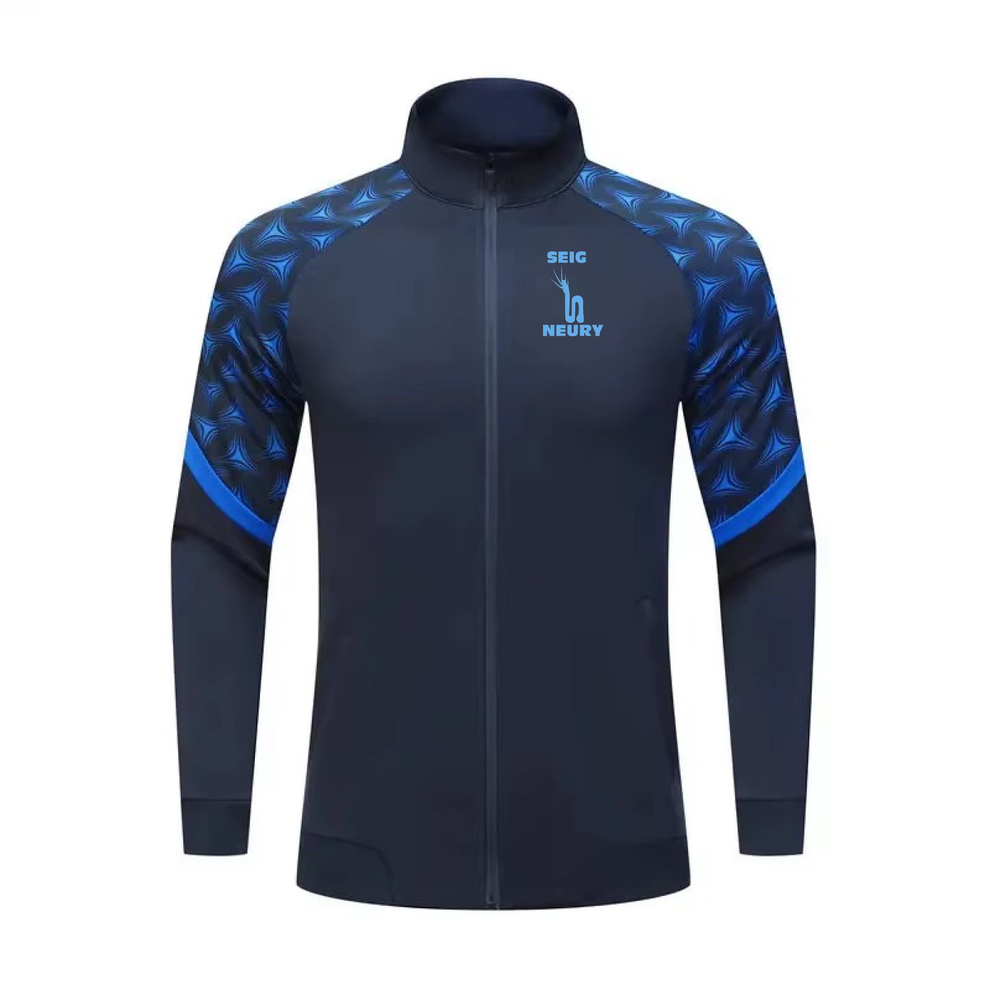 Veste de Sport SEIGNEURY Zippée Polyester – Entraînement & Running
