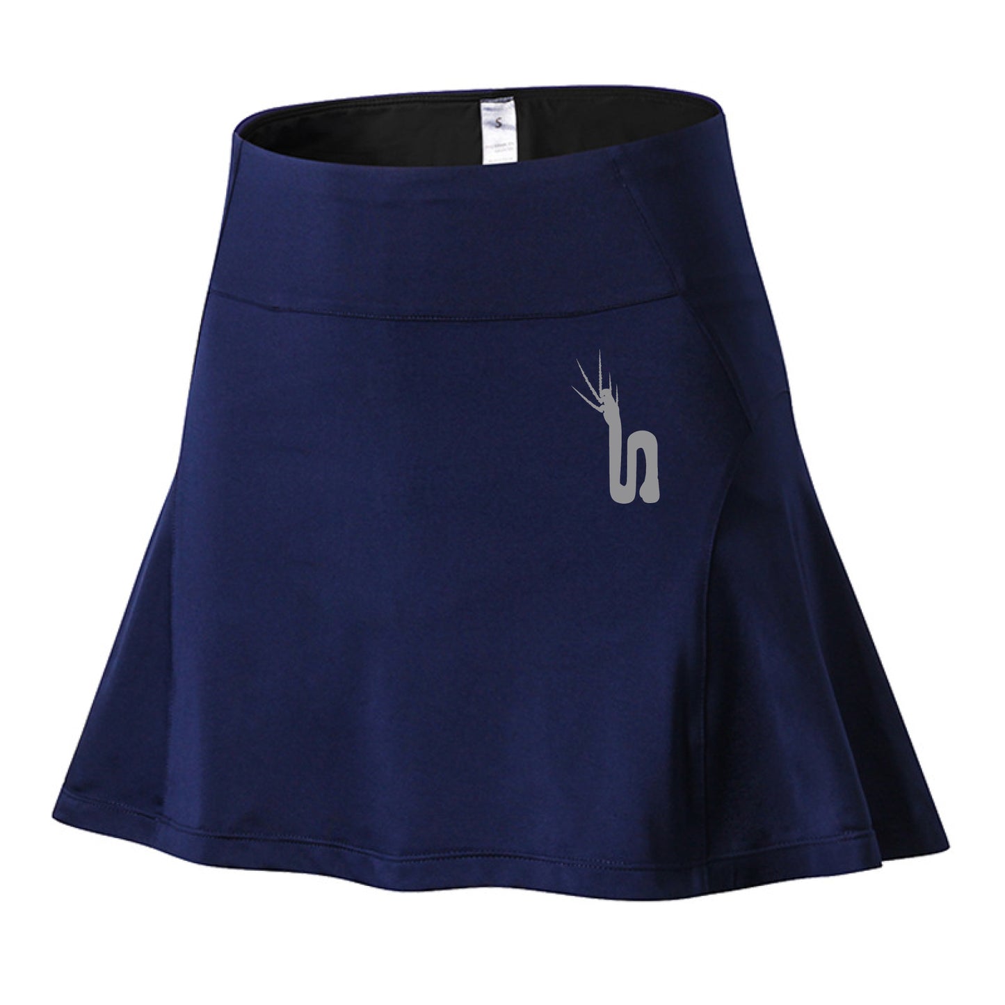 Jupe de Tennis et de Badminton pour femmes, couleur unie séchage rapide, taille haute