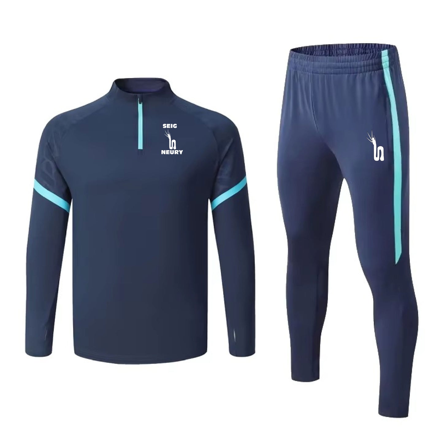 Combinaison Jogging SEIGNEURY – Ensemble Polyester Technique – Haut + Pantalon