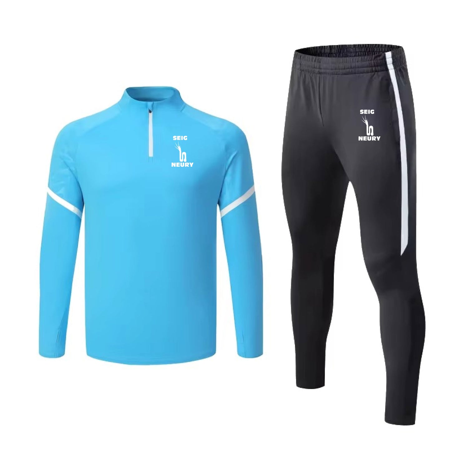 Combinaison Jogging SEIGNEURY – Ensemble Polyester Technique – Haut + Pantalon