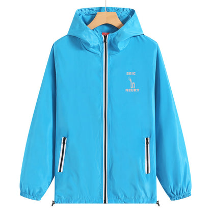 Coupe-vent décontracté seigneury sport design confortable respirant, printemps été