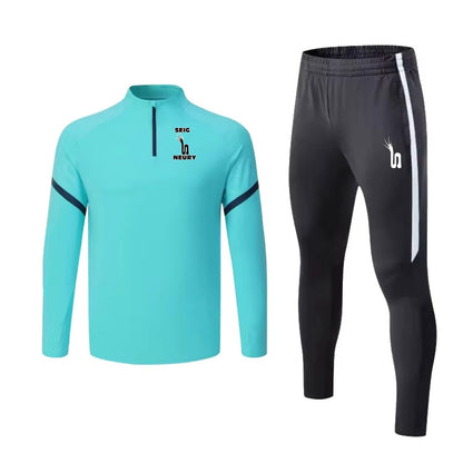 Combinaison Jogging SEIGNEURY – Ensemble Polyester Technique – Haut + Pantalon