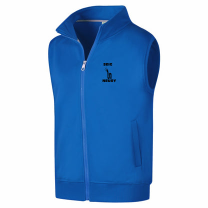 Le gilet sport ÉLITE : alliance parfaite entre confort thermique et élégance athlétique. Parfait