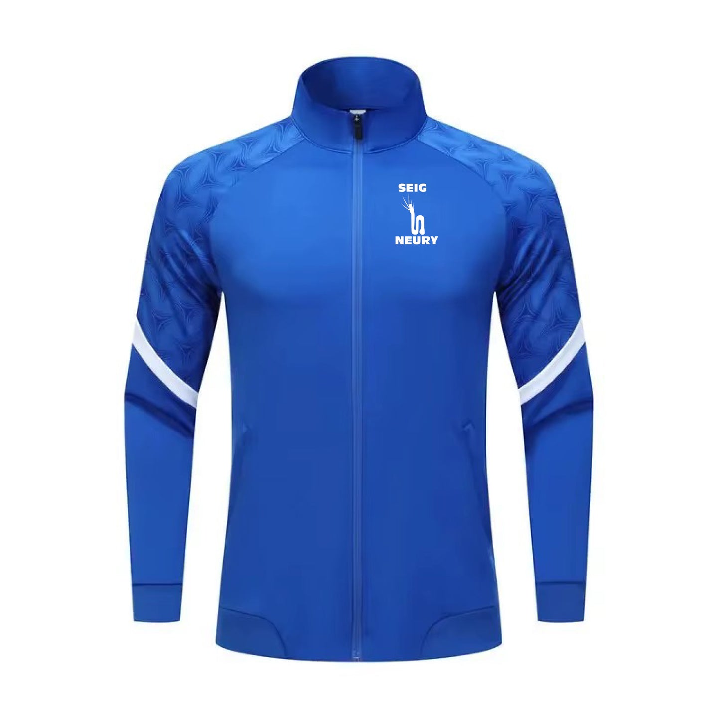 Veste de Sport SEIGNEURY Zippée Polyester – Entraînement & Running