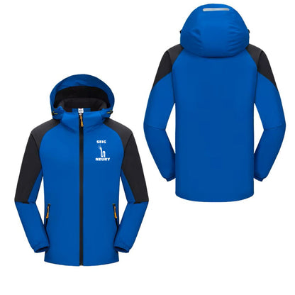 Sweat imperméables SEIGNEURY à capuche unisexe, printemps automne, hiver