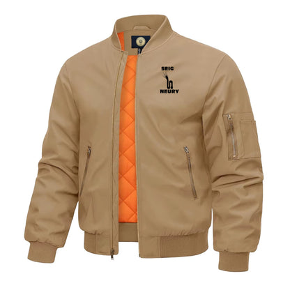 Blouson Bombardier Homme – Veste Bomber Hiver Chaude & Coupe-Vent