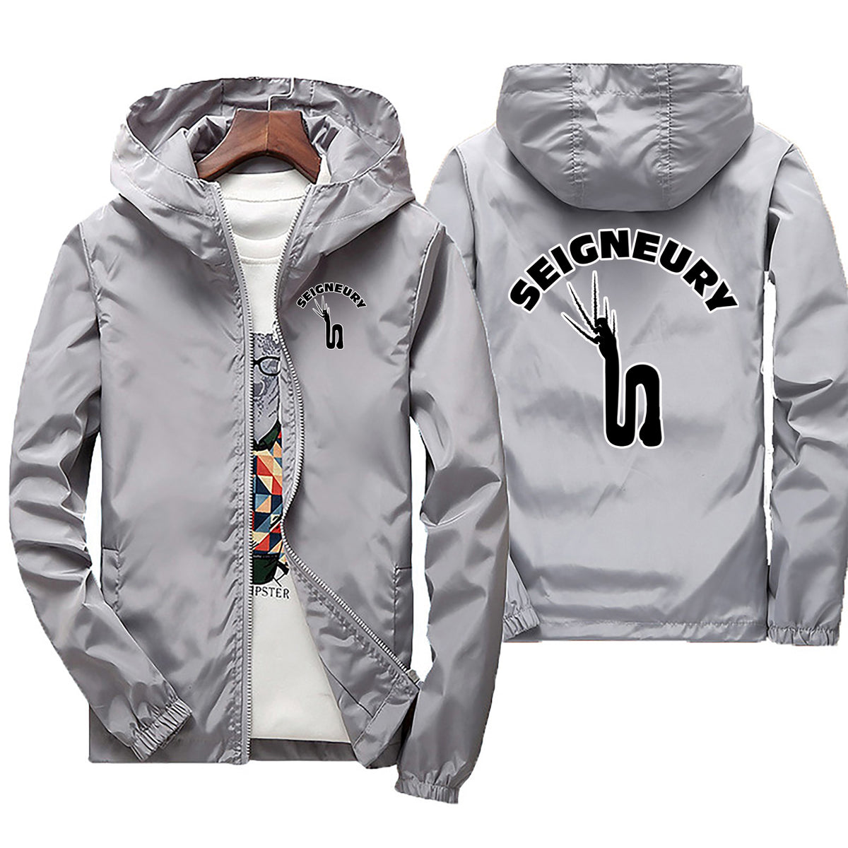 Veste coupe-vent seigneury design automne hiver printemps été tiens chaud