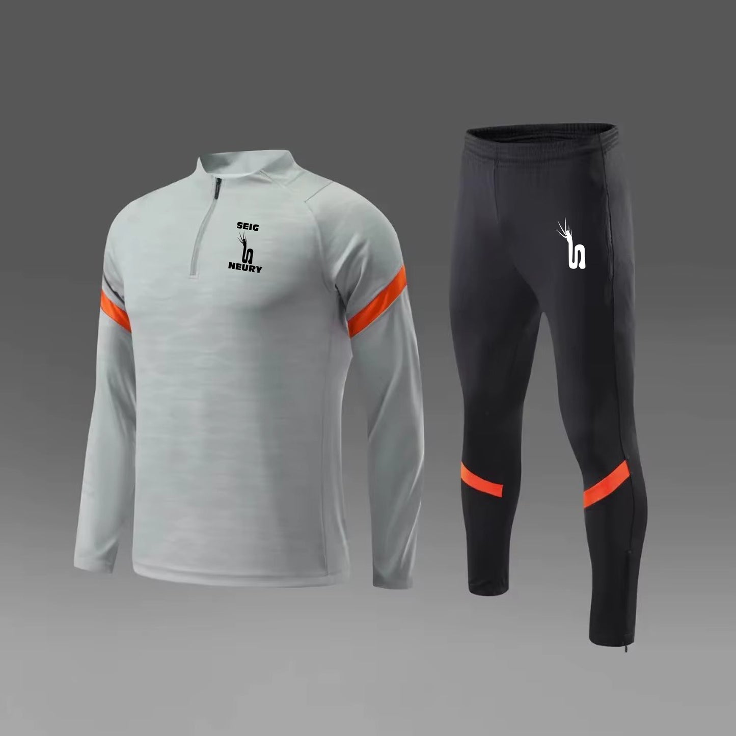 Combinaison d’Entraînement Football SEIGNEURY– Ensemble Sport Zippé – Polyester nouveauté 2026