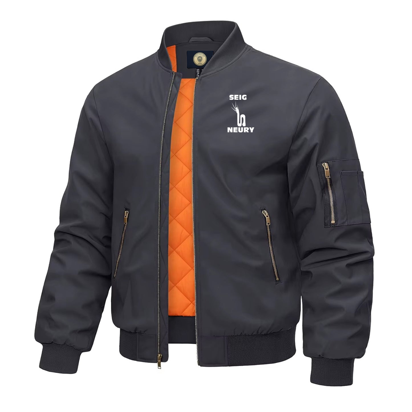Blouson Bombardier Homme – Veste Bomber Hiver Chaude & Coupe-Vent