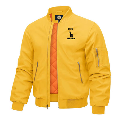 Blouson Bombardier Homme – Veste Bomber Hiver Chaude & Coupe-Vent