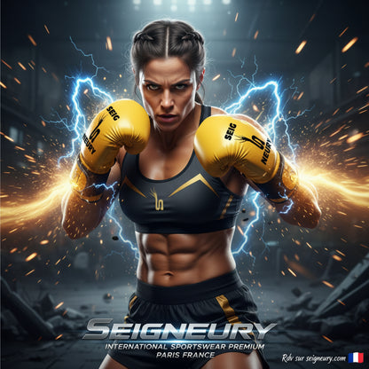 Gants de boxe SEIGNEURY gant d'entraînement Kickboxing accessoires unisexe