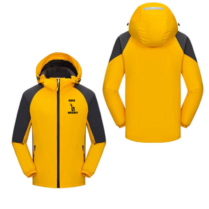 Sweat imperméables SEIGNEURY à capuche unisexe, printemps automne, hiver